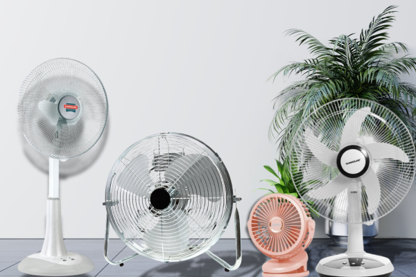 Các loại quạt tích điện tốt nhất